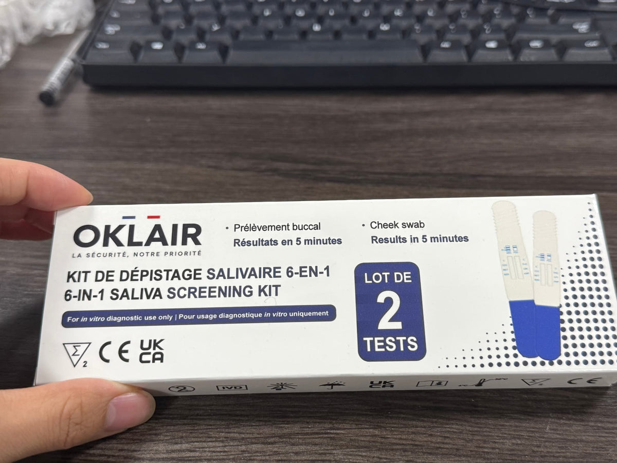 Tests salivaires OKLAIR